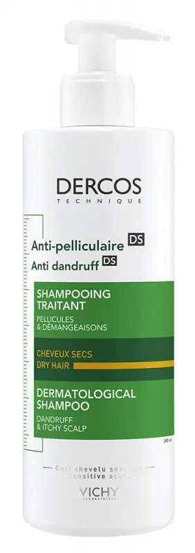 VICHY Dercos Korpásodás elleni sampon száraz hajra 390 ml VICHY Dercos Korpásodás elleni sampon száraz hajra 390 ml