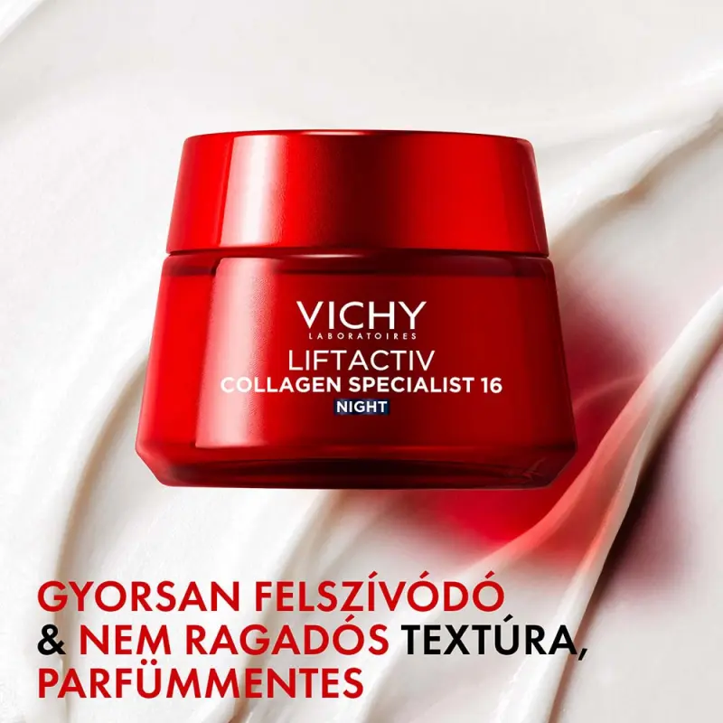 Liftactiv Collagen Specialist 16 éjszakai arckrém 50 ml