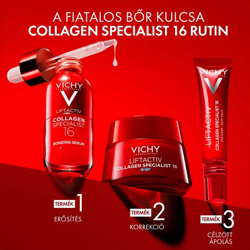 Liftactiv Collagen Specialist 16 éjszakai arckrém 50 ml