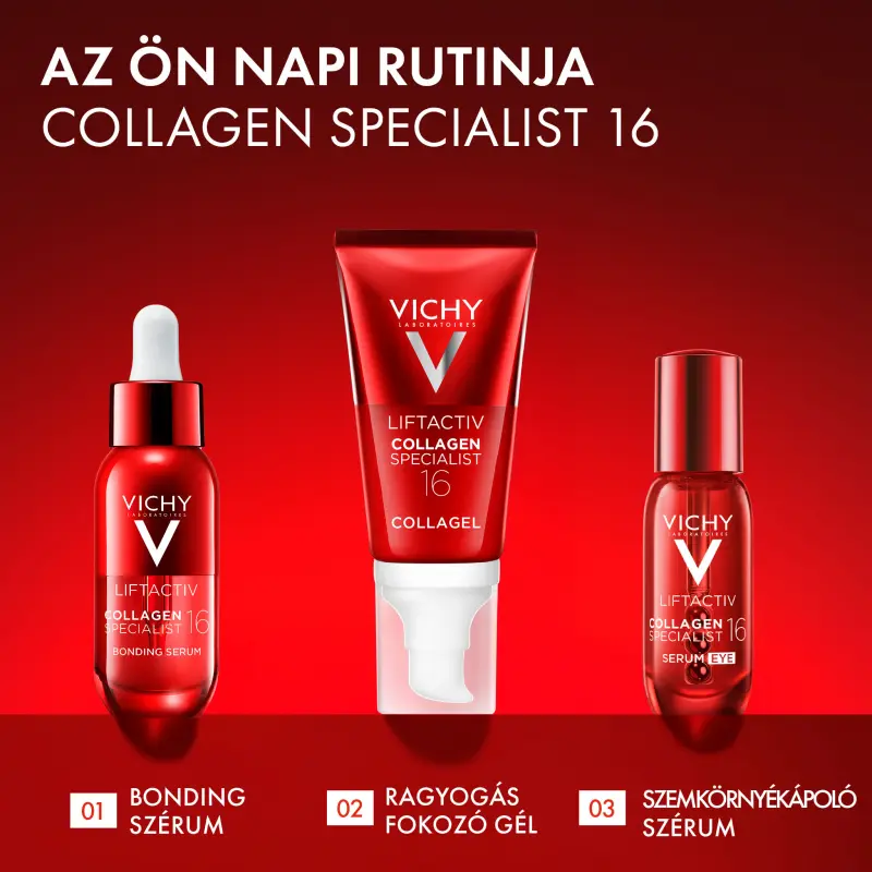 Liftactiv Collagen Specialist 16 ragyogás fokozó gél 50 ml