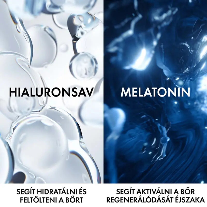 Minéral 89 éjszakai krém a hidratáltság regenerálásáért tiszta melatoninnal 50 ml
