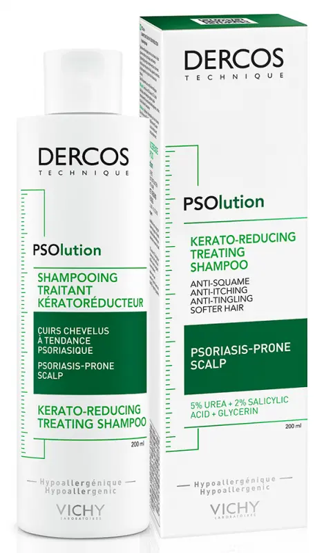 Dercos PSOlution sampon pikkelysömörre hajlamos fejbőrre is 200 ml