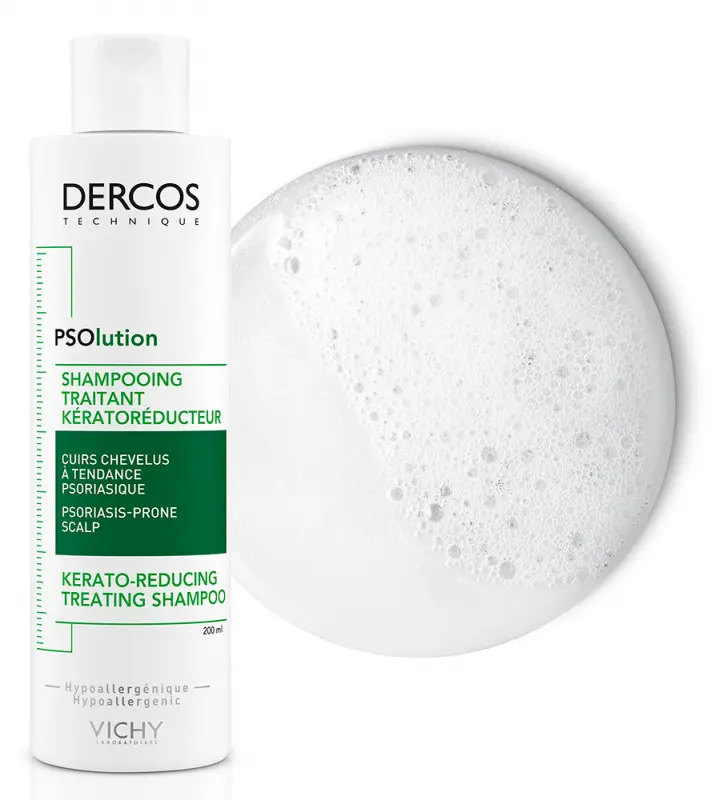 Dercos PSOlution sampon pikkelysömörre hajlamos fejbőrre is 200 ml