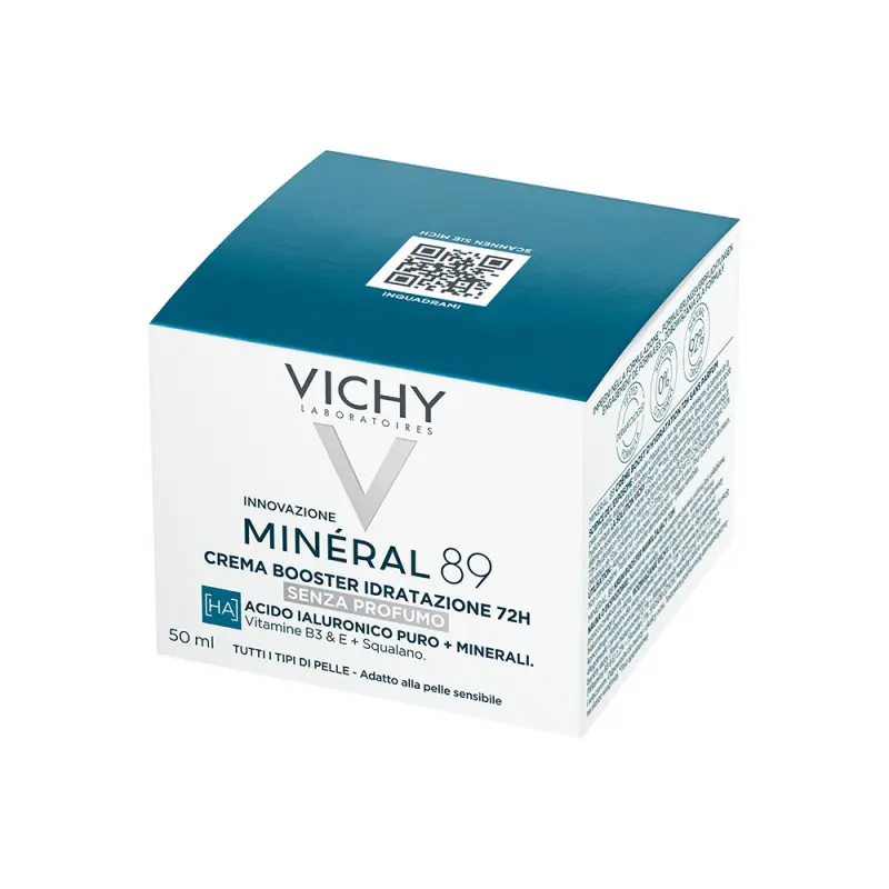 Mineral 89 72H hidratáló arckrém illatmentes 50 ml