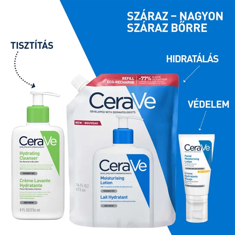Hidratáló testápoló tej utántöltő 473 ml