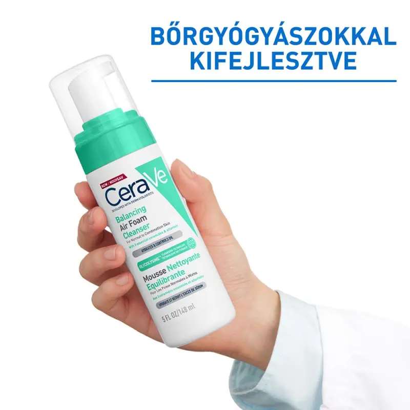Kiegyensúlyozó könnyű habtisztító 148 ml