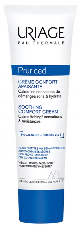 Uriage PRURICED Krém viszkető száraz bőrre 100 ml Uriage PRURICED Krém viszkető száraz bőrre 100 ml