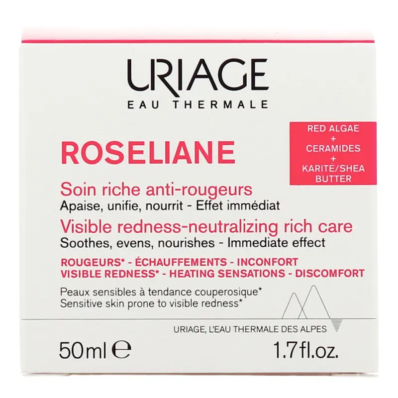 ROSÉLIANE RICHE krém kipirosodás/rosacea ellen 50 ml