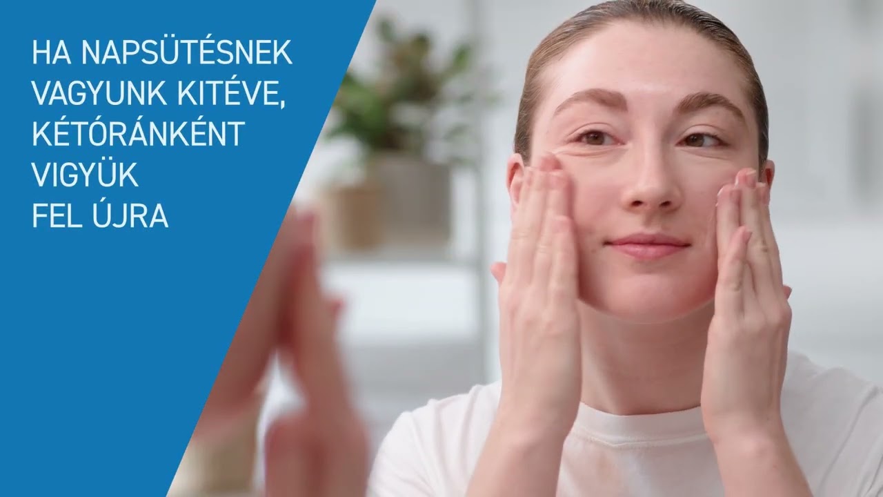 CeraVe Hidratáló arckrém SPF50 használata