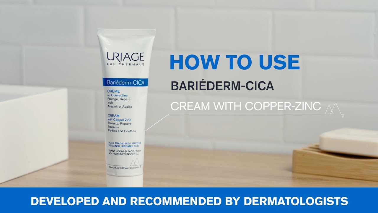 BARIÉDERM CICA CU-ZN+ Krém - sebkezelő és gyulladáscsökkentő használata