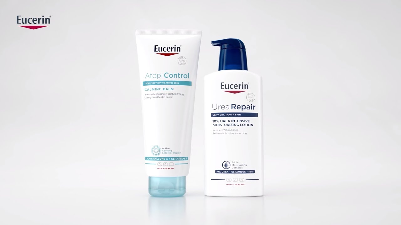 Az Eucerin megoldása a száraz, viszkető bőr enyhítésére