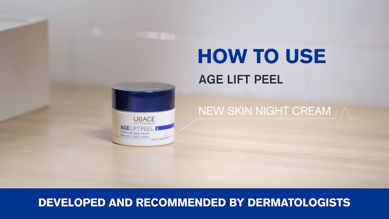 AGE LIFT Peel bőrmegújító ránctalanító éjszakai krém használata