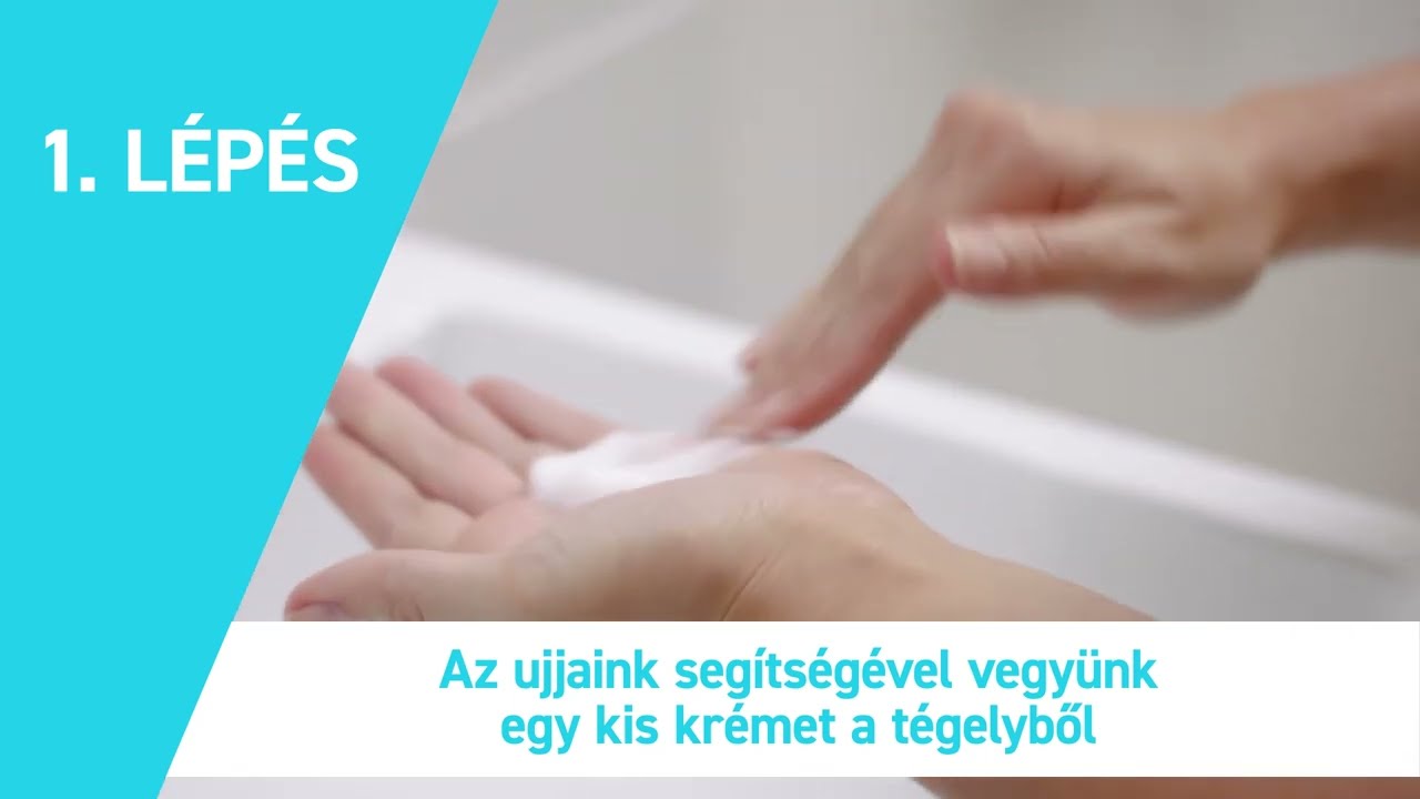 CeraVe SA Bőrsimító hidratáló krém használata
